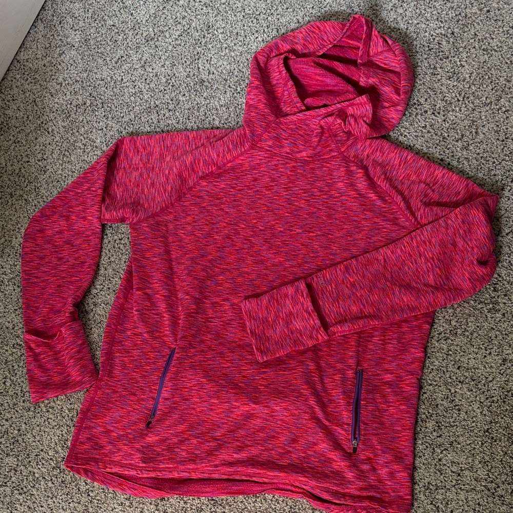 Cuddl Duds Vibrant Pink Hoodie